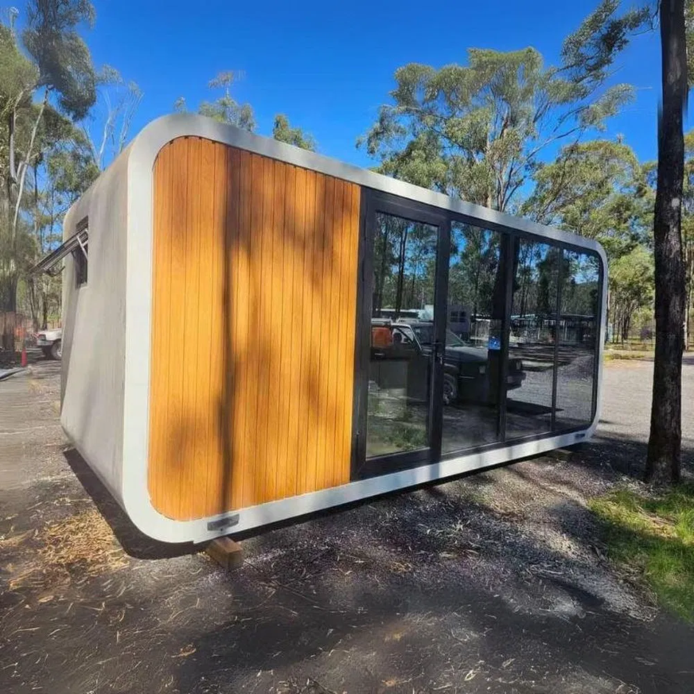 High Strength Safe Apple Cabin Modular Prefab House for Hotels