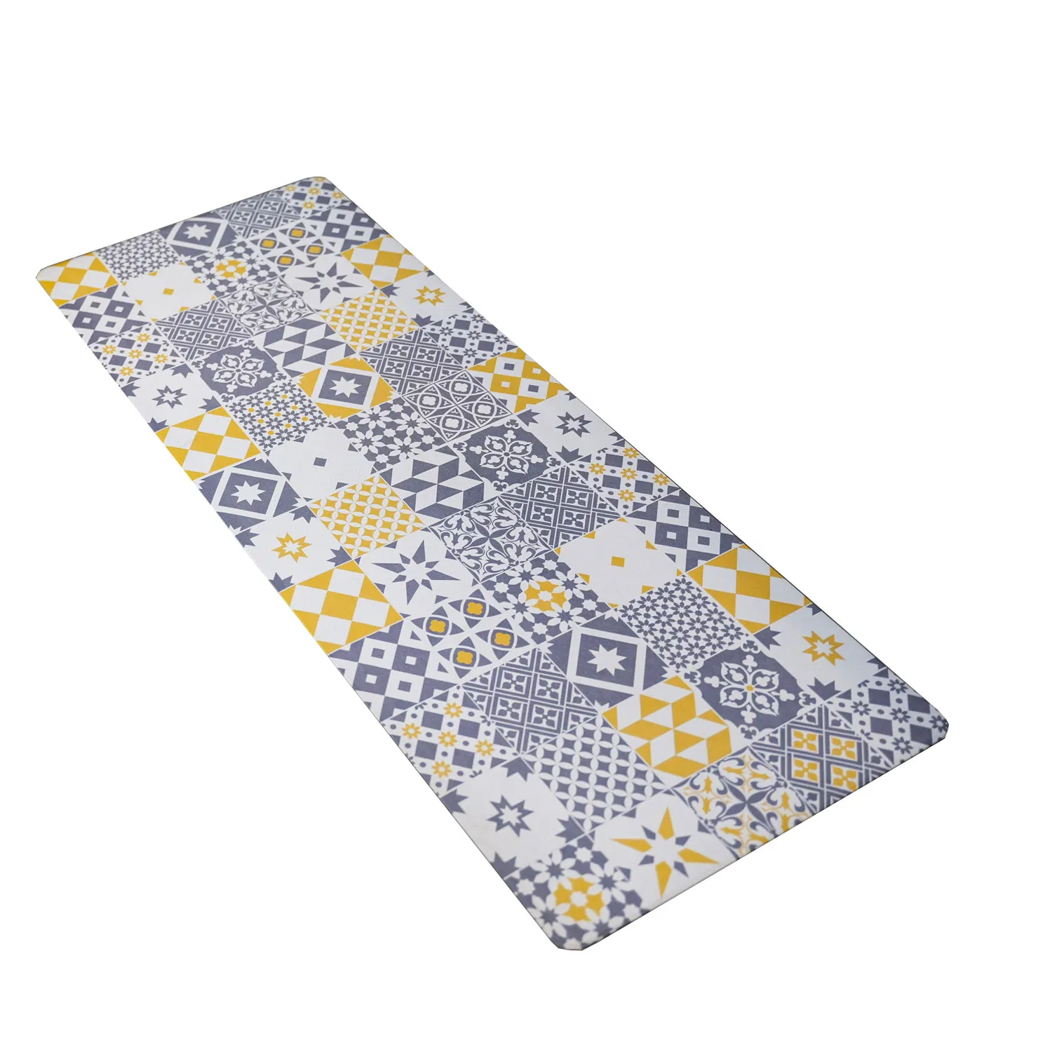 Personalized Kitchen Anti Slip PVC Solid Mat