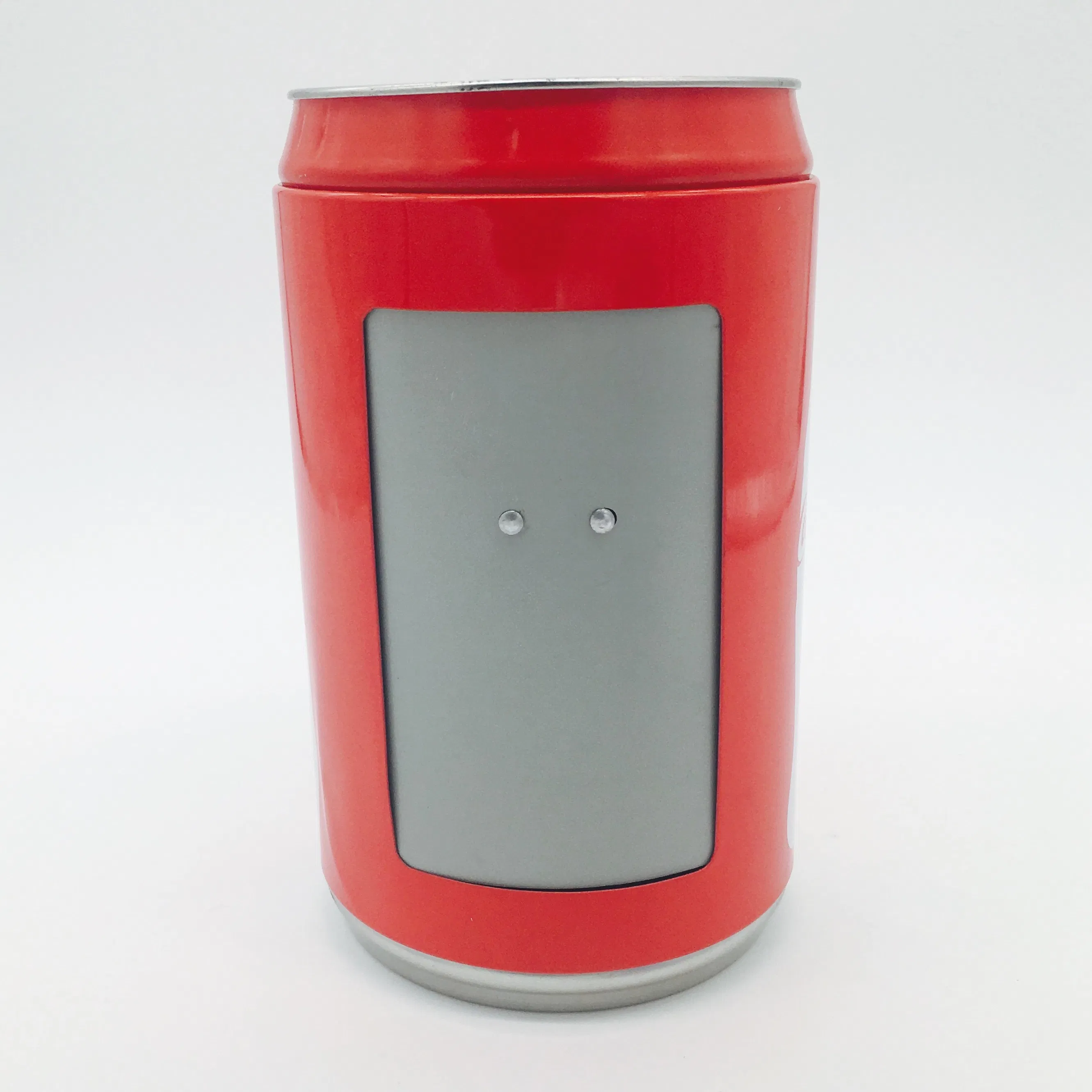 Restaurants and Coffee Shops Stylish Metal Cola Tin Shape Tissue Holder Ring Napkin Box