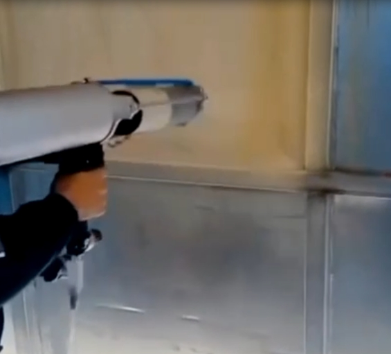 Пневматический краскопульт для полимочевины JX