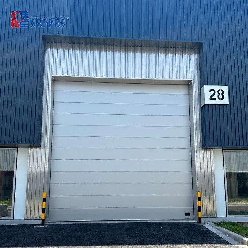 Insulated Sectional Overhead Door for Cold Storage and Temperature-Controlled Environments