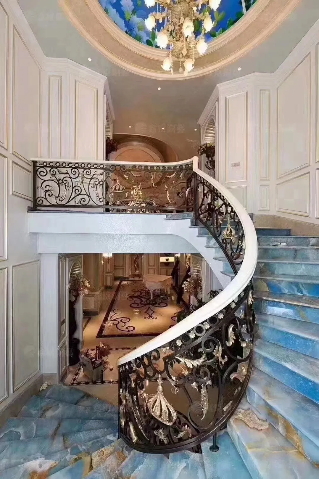 Luxury Translucent Natural Sky Blue Onyx for Wall/ Floor on Wholesale