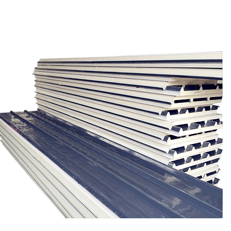 Insulated PU PIR Polyurethane Foam Sandwich Panel for Cold Room