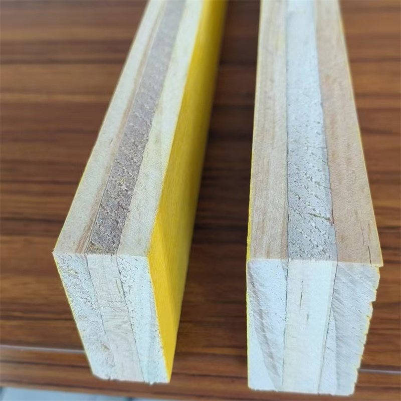 Commercial 27mm Three-Ply Yellow Board for Concrete Construction Shuttering Panel