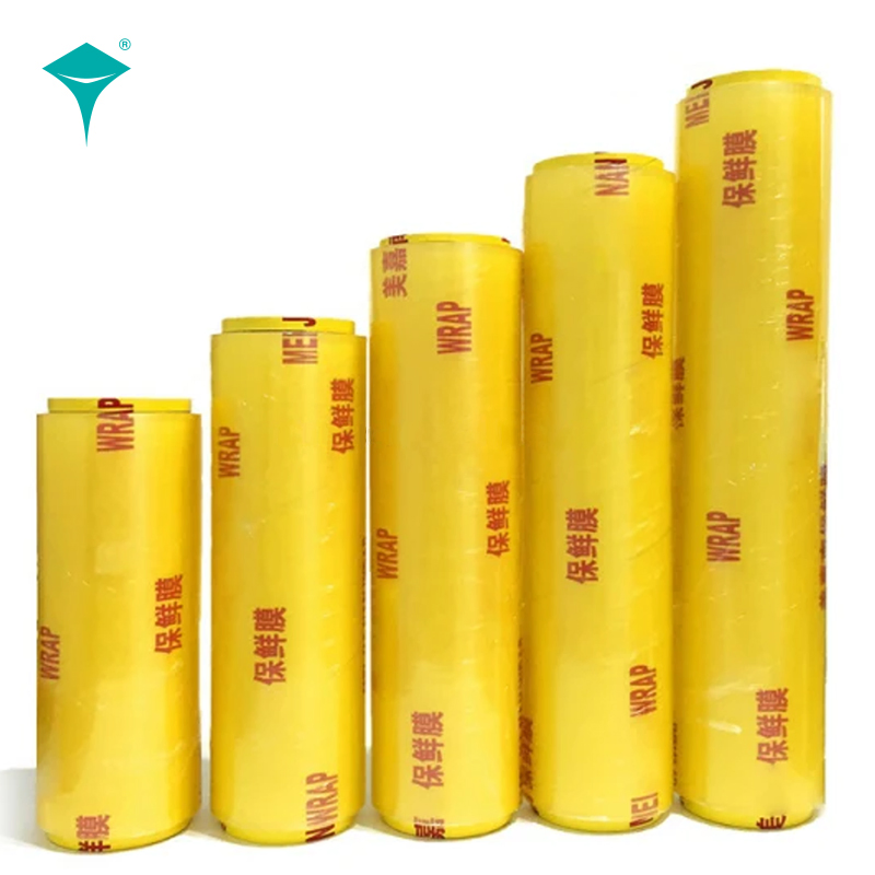 PVC Plastic Cling Film for Food Storage and Preservation in Households