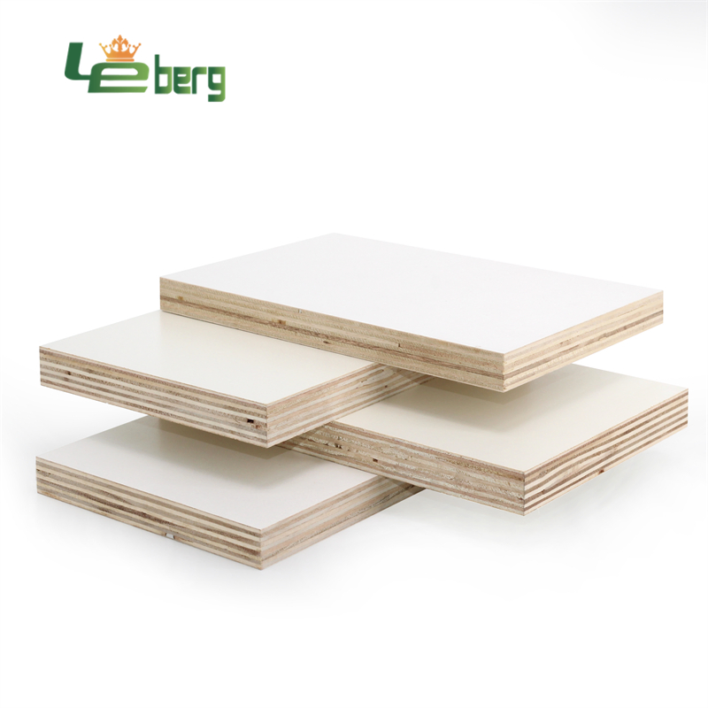 Melamine Board White Melamine Plywood Melamine MDF/Chipboard/Block Board Wood Grain for Furniture
