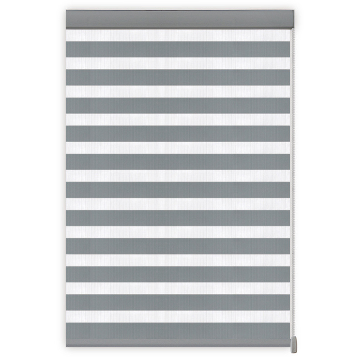 Double Layer Indoor Window Shade Manual Zebra Blinds