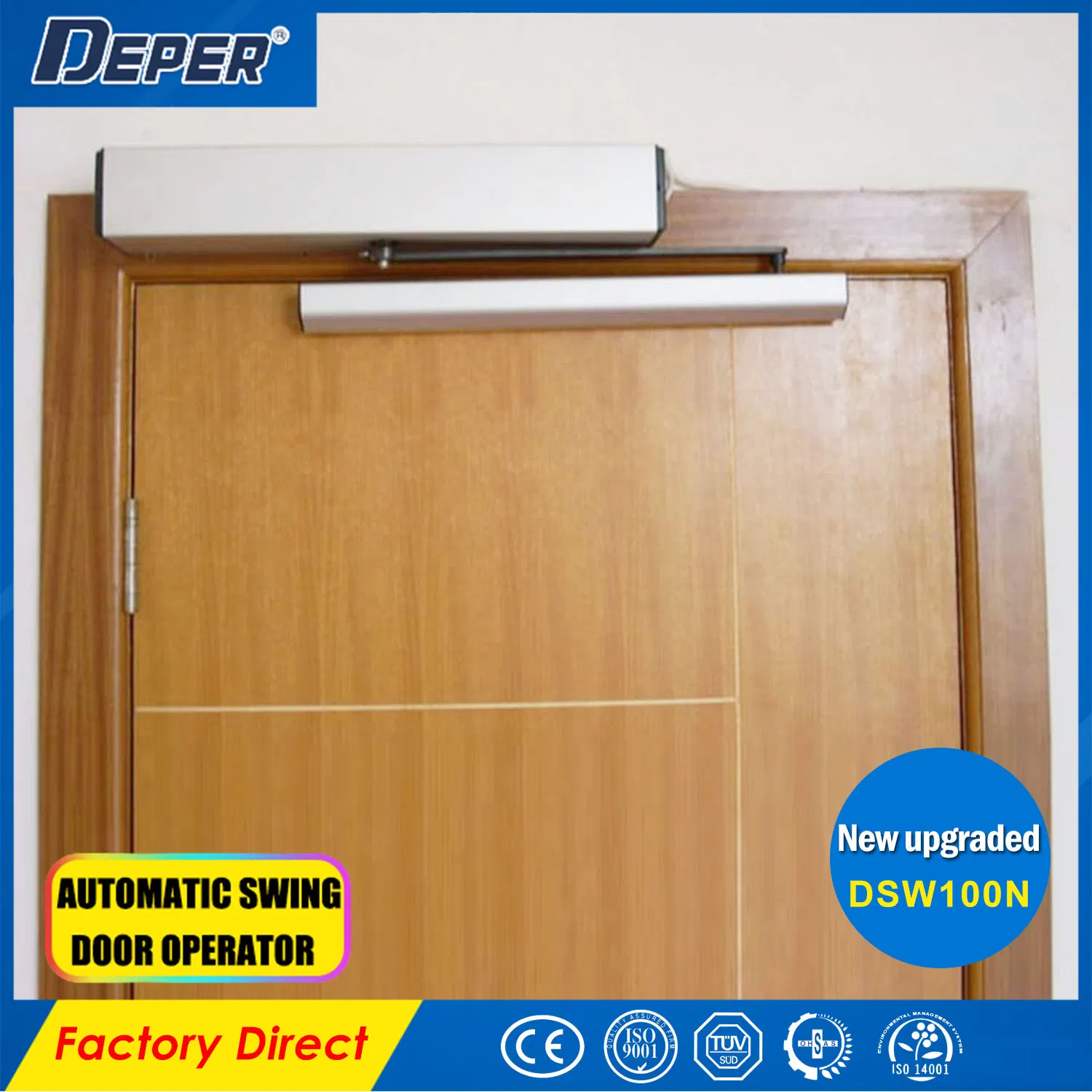 Smart Automatic Gate Opener Wooden Door Swing Door Operator for Home