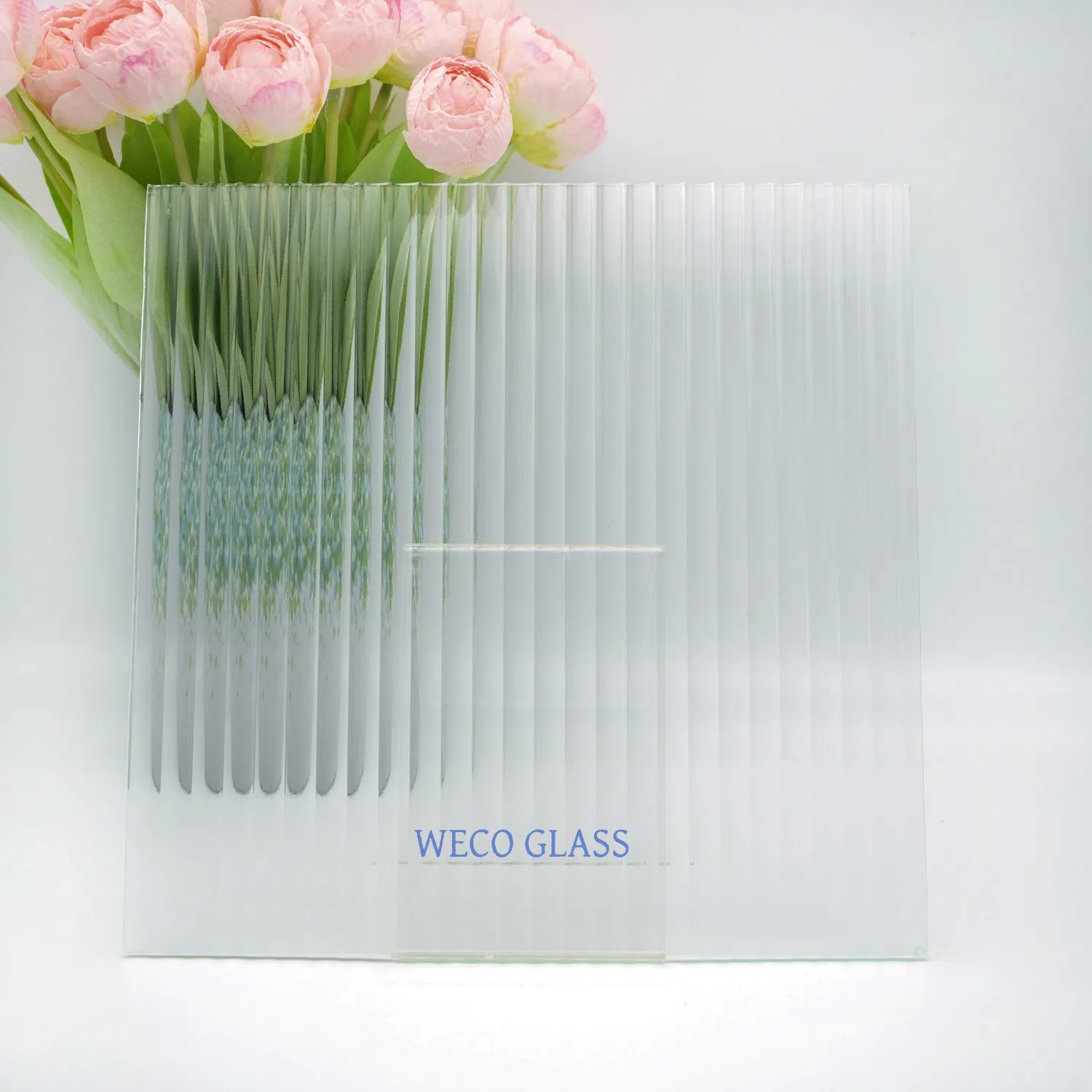 6mm Thickness Excellent Grade Clear Pattern Glass Figured Glass