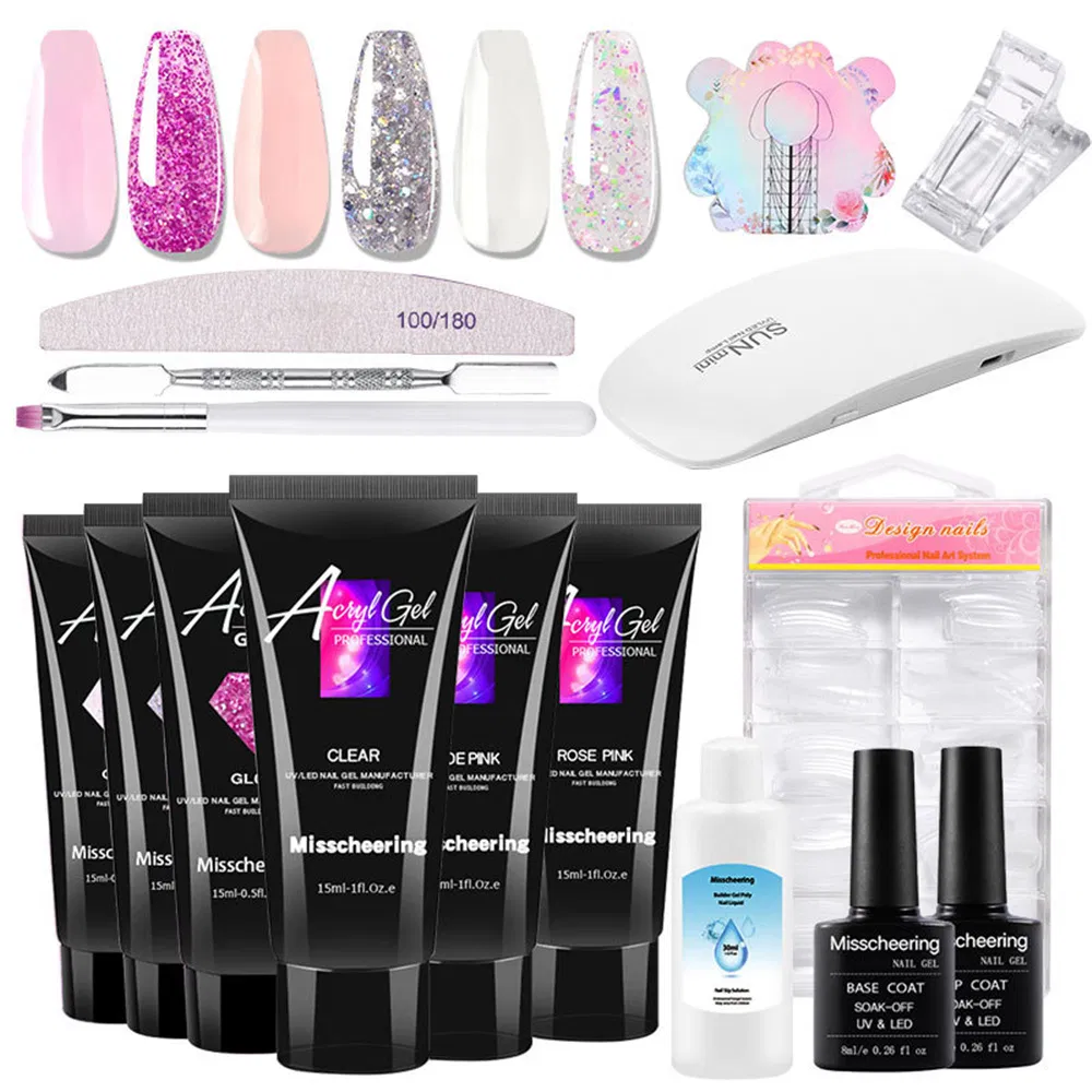 Nail Extension Color LED UV Nail Gel Acrylic Nails for Nail Extension Long Lasting Gel