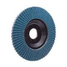 4-1/2" X 5/8"-11 T29 - Angle Face Zirconia Alumina Fiberglass Flap Disc, 40 Grit