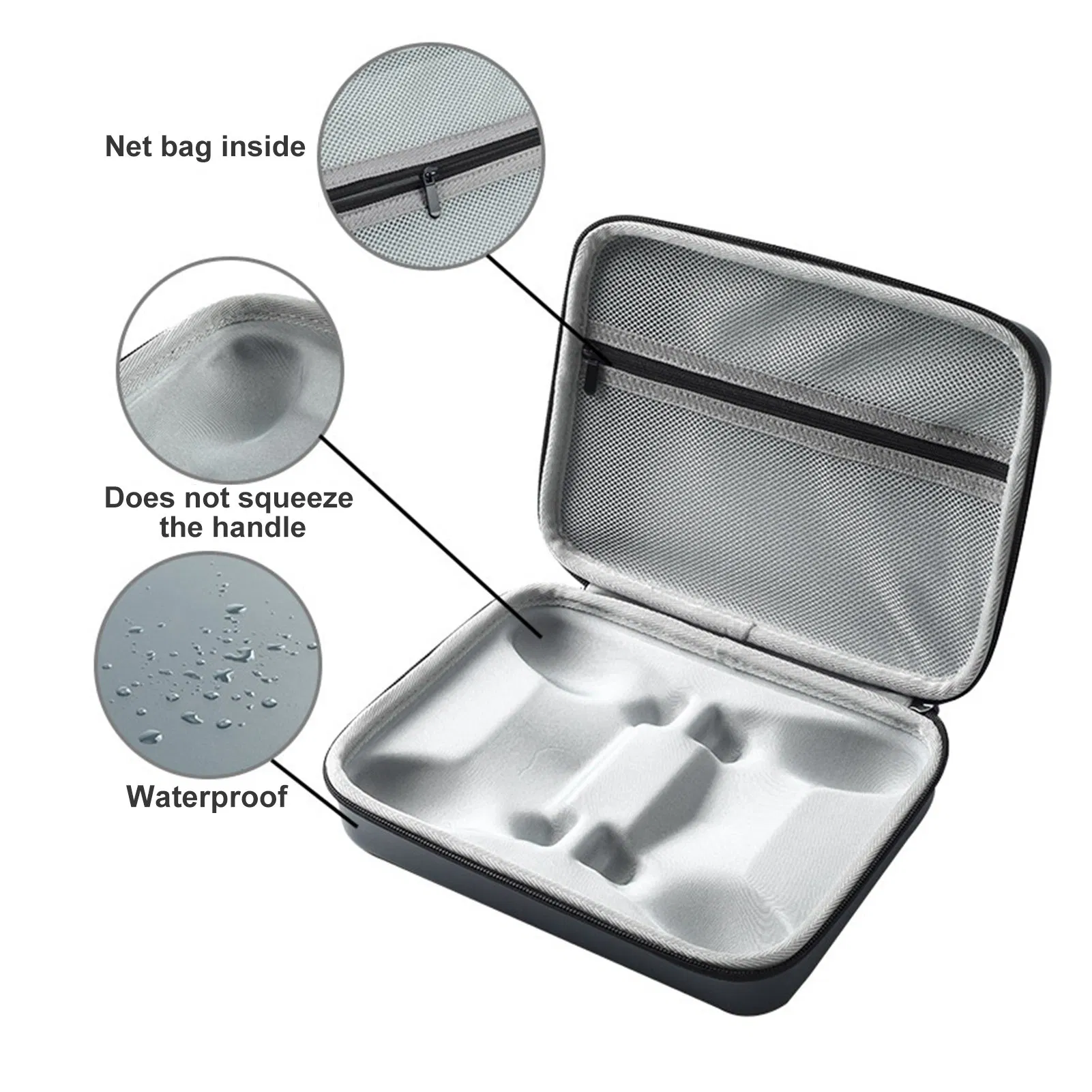 Game Controller Storage Bag Shockproof Gamepad Carry Case Portable Waterproof Bag