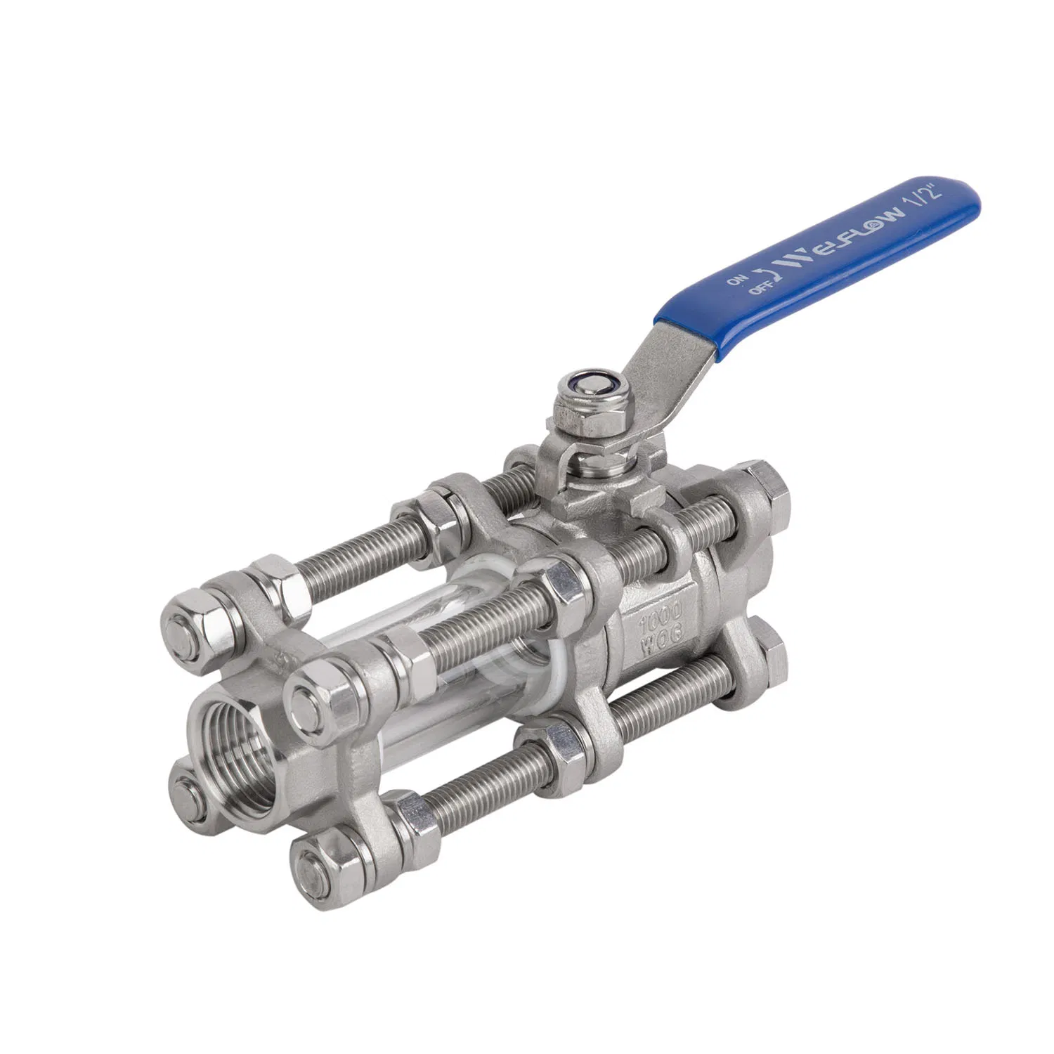 Premium Stainless Steel Flange Sight Glass for Pipe Applications
