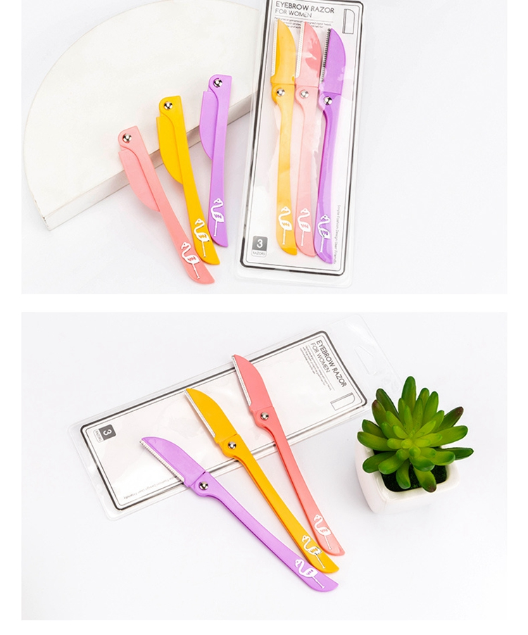 High Quality Makeup Tool Eco Friendly Eyebrows Scissor Trimmer Shaver
