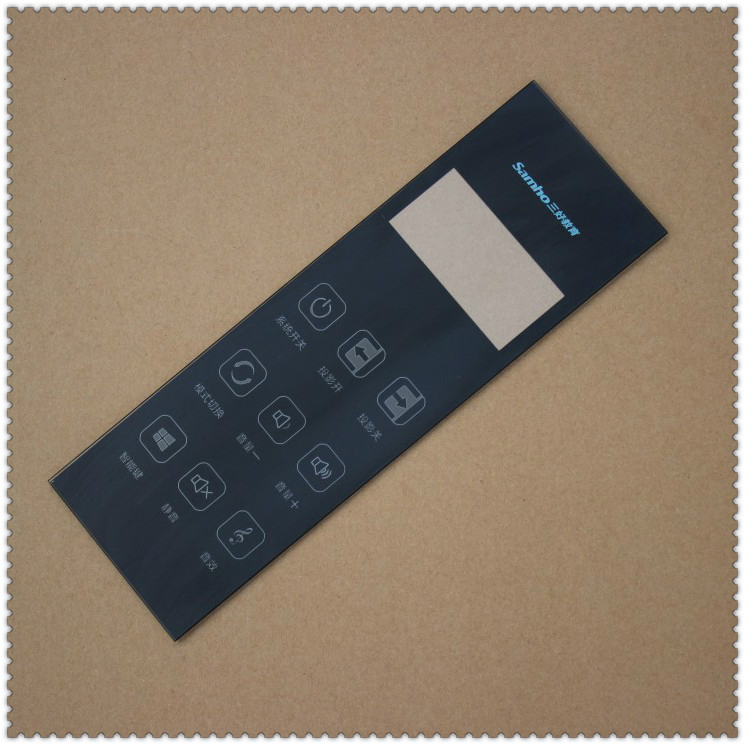 Electric Appliance Tempered LCD Glass Panel Display Control Glass Cover Front Glass