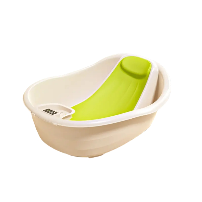 Детская ванночка с термометром для новорожденных