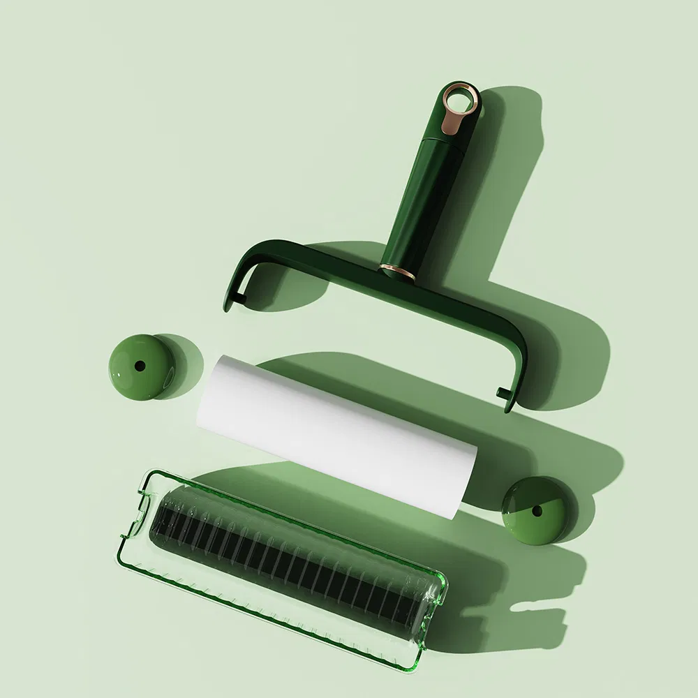 Luxury Colorful Widened Lint Sticking Roller for Clothes & Pet Cleaning