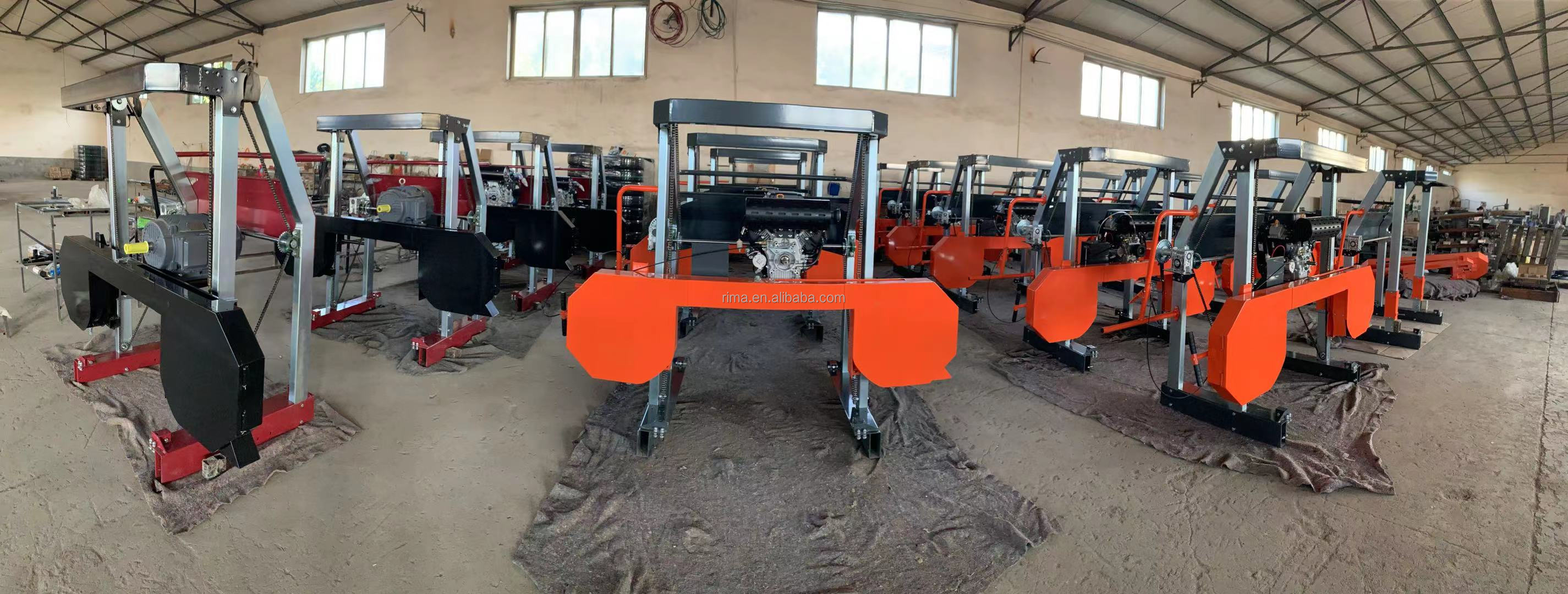 Ленточная пила по дереву портативная переносная