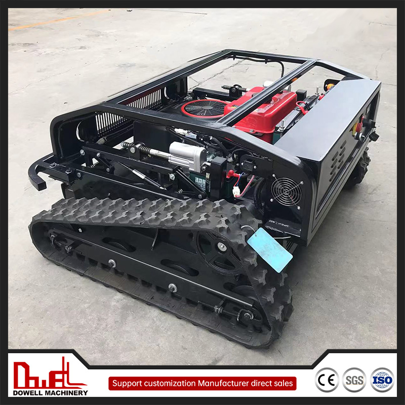 Робот-газонокосилка с GPS и пультом управления