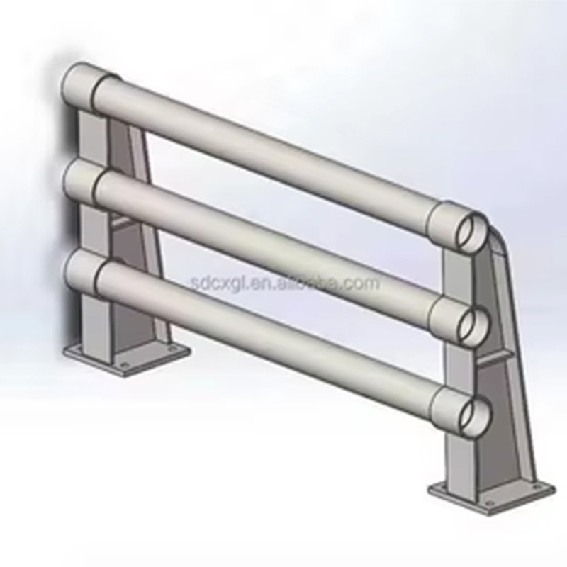 Stainless Steel Composite Pipe Bridge Guardrail River Landscape Guardrail Isolation Guardrail Factory Isolation Railing