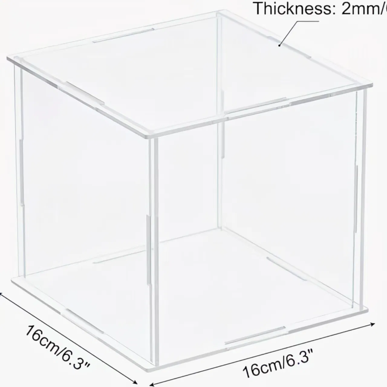 Elegant Acrylic Jewelry Display Box for Wholesale Cosmetics