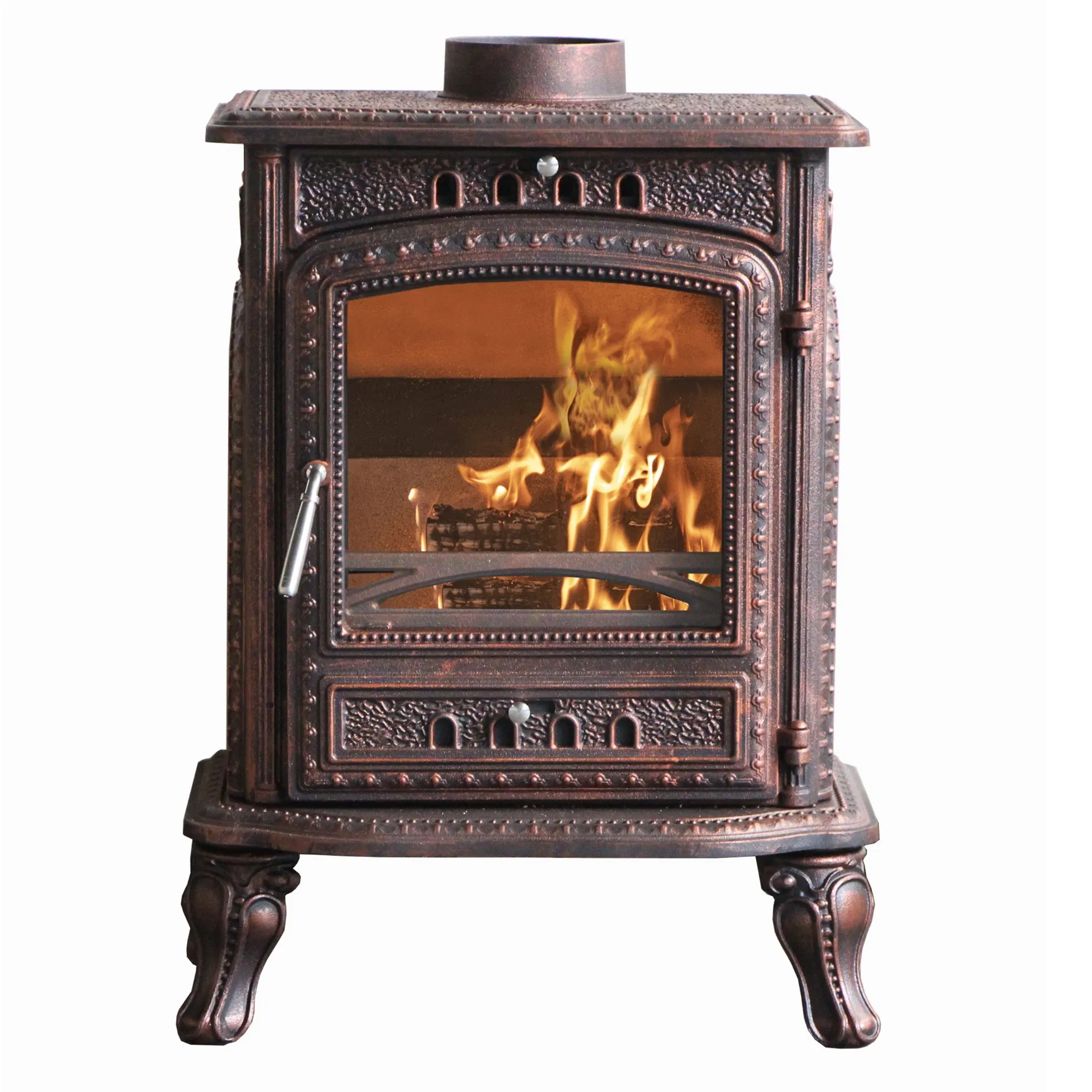 Eco Design Ready Defra Approved Cast Iron Fireplace S204m Bronze