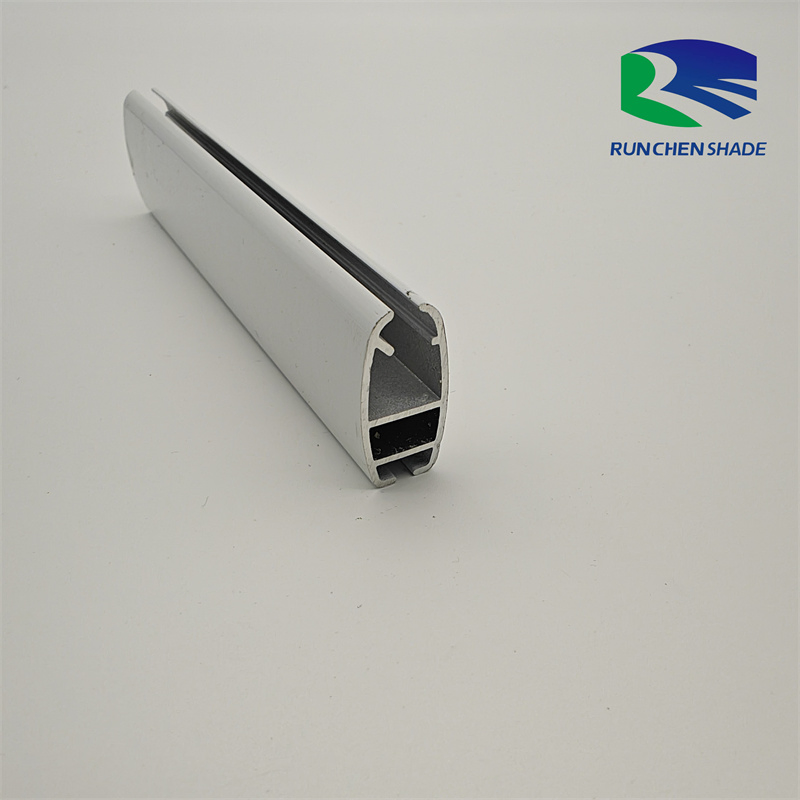 Black Anodized Aluminum Roller Shutter Door Profile Aluminum Profile