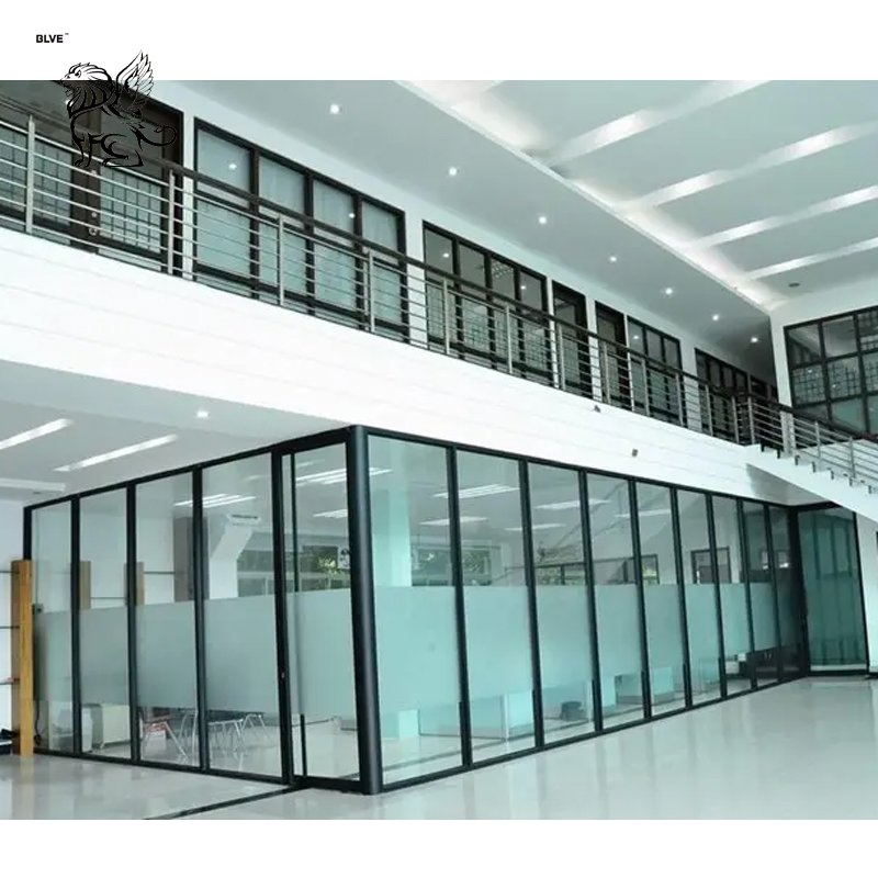 Factory Coated Tempered Sound Insulation Glass Office Privacy Partition Divider Insulating Glass for Wholesale