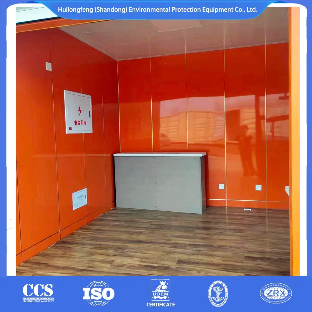 Custom-Made Prefabricated Shipping Container House/Shop/Booth with Factory Price