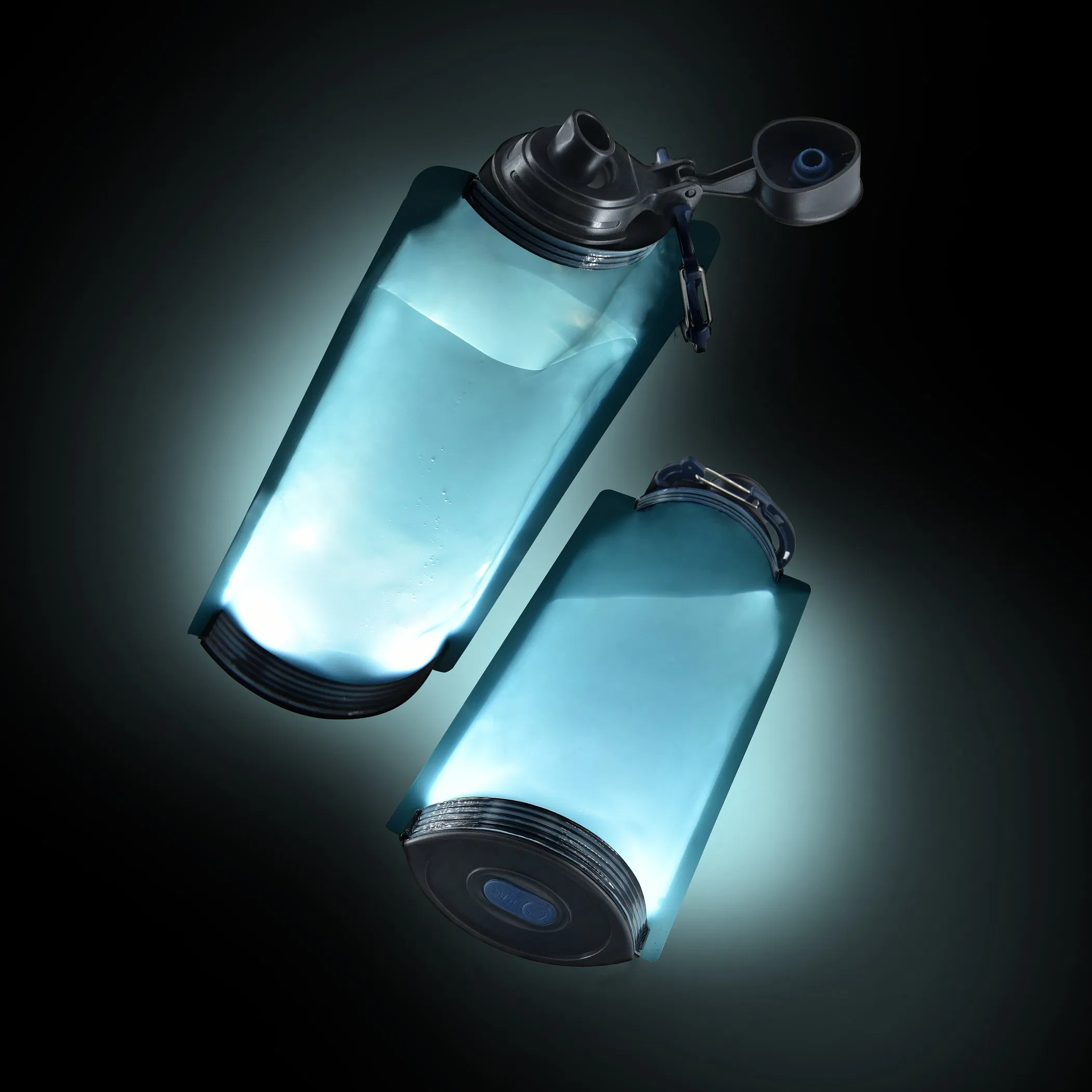 Waterproof Sterilizing Water Bottle Lighting with Hanger for Camping Hiking