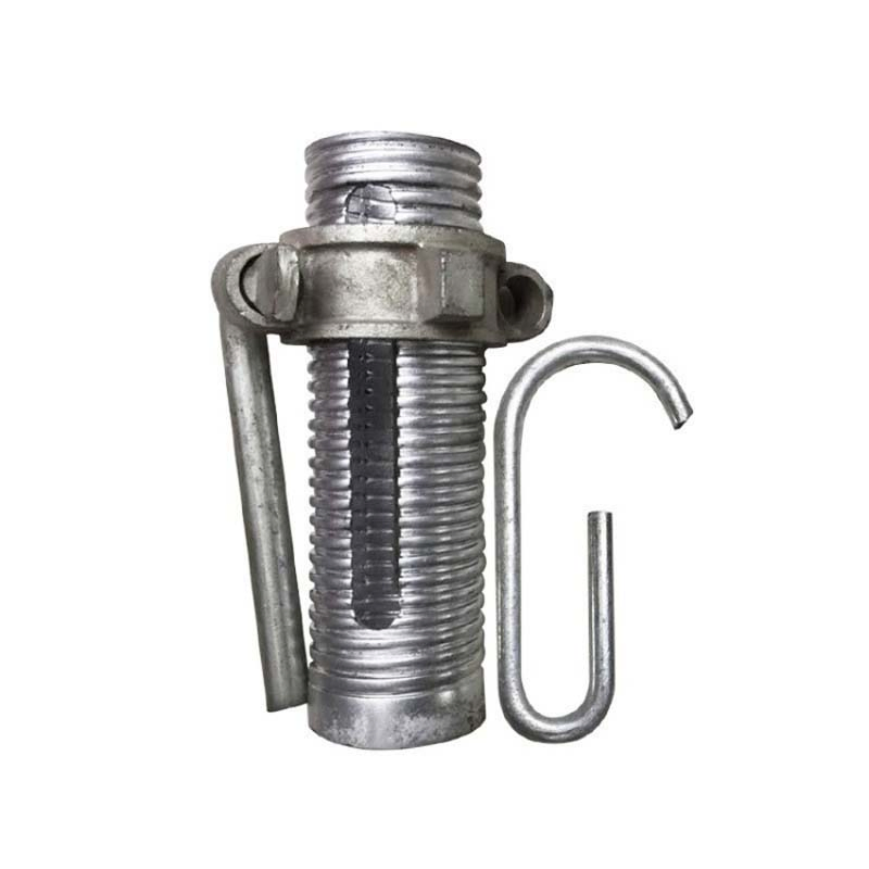 Adjustable Galvanized Steel Prop Base Plate Scaffolding Prop Sleeve for Construction