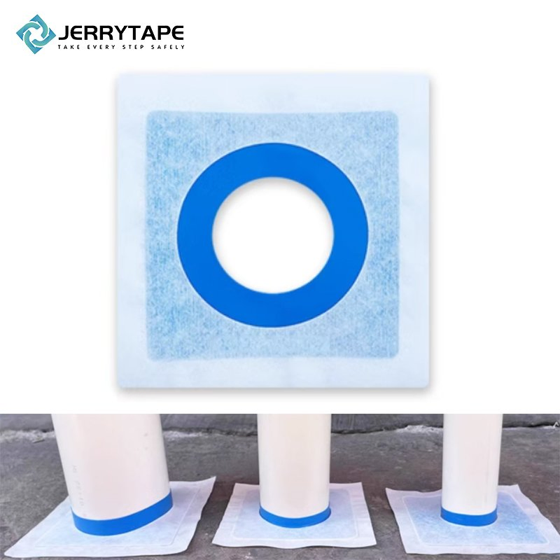 Pipe Root Cover Waterproof Flexible Cloth Tape, Toilet Pipe Sealing TPE Band