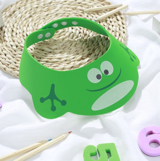 Adjustable Animal Baby Shampoo Protect Soft Visor Wash Hair Shield Shower Cap