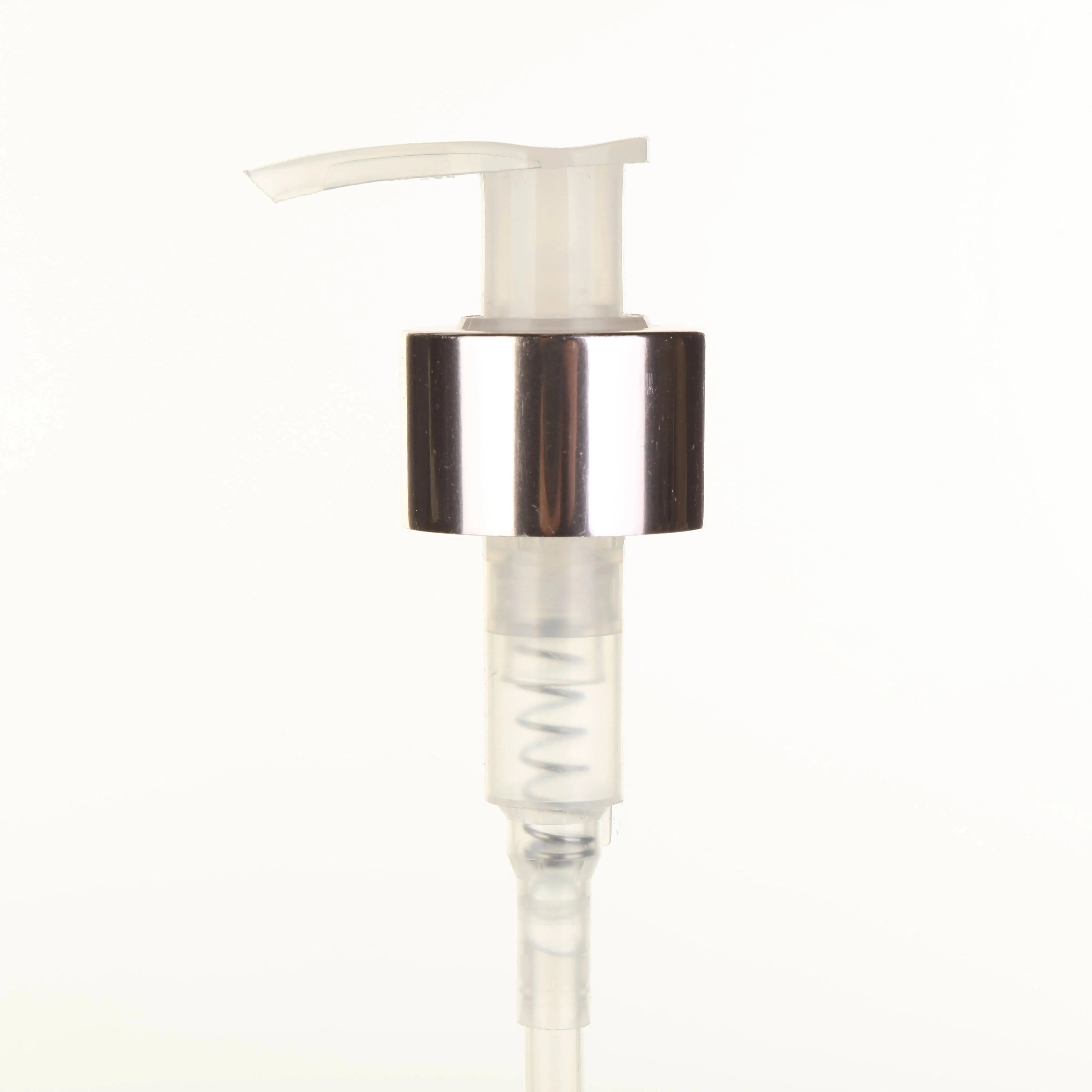 24/410, 28/410 Left-Right Lock Alum Plastic Lotion Pump of UV Sliver
