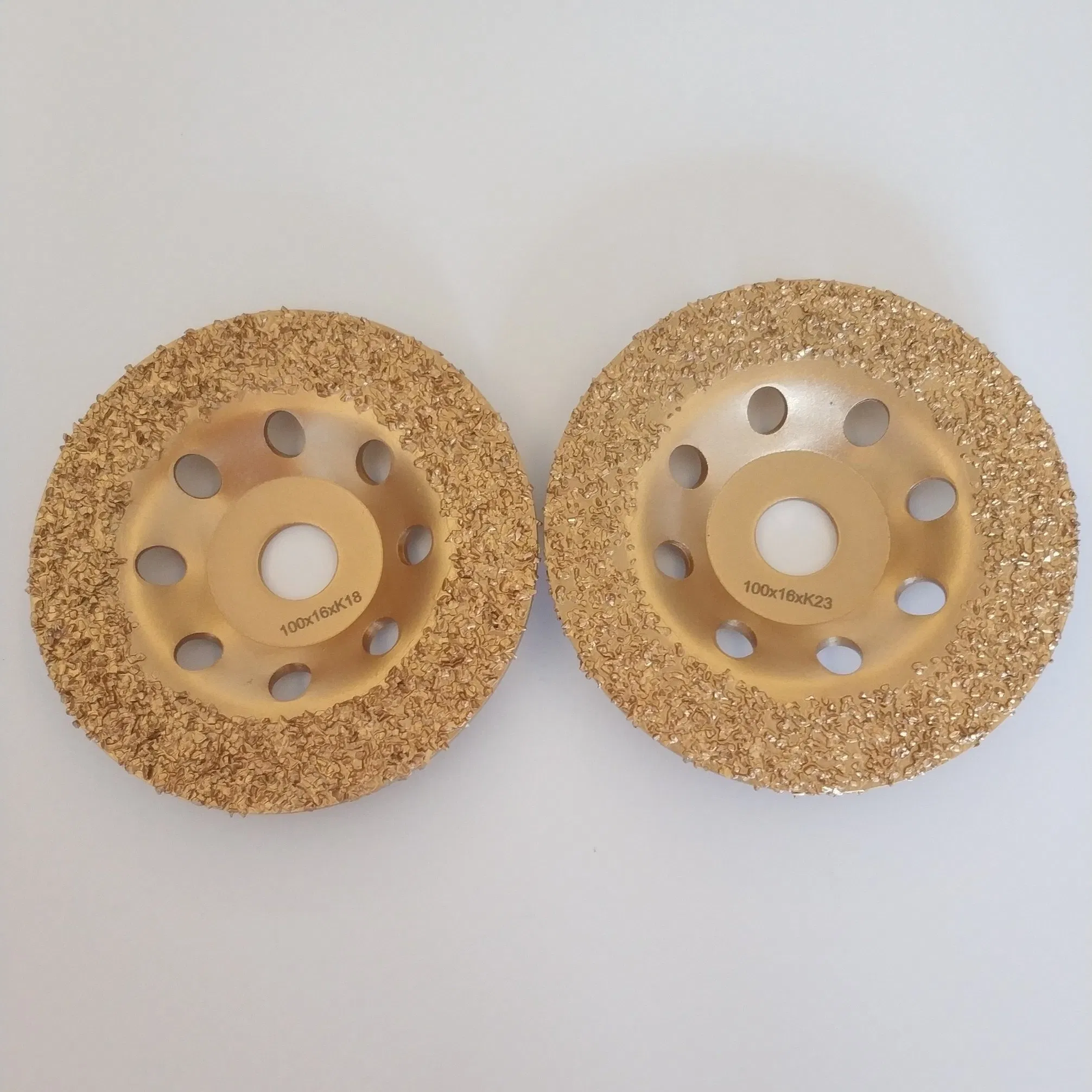 Rubber Abrasive Tools Tungsten Carbide Buffing Grinding Disc for Fiber