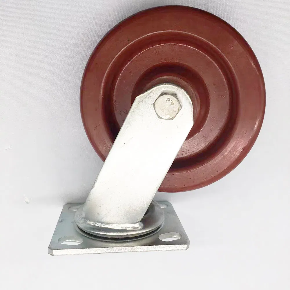Wbd Zinc Plated 3-8 Inch Glassfibre Nylon Material -20-280 Degree Heat Resistant Caster Wheel for Bakery
