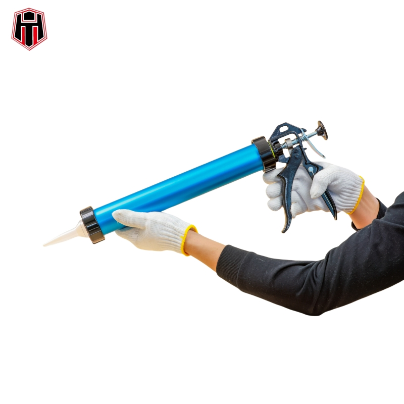 Ergonomic Cordless Caulking Gun for Sausage Sealing Tasks