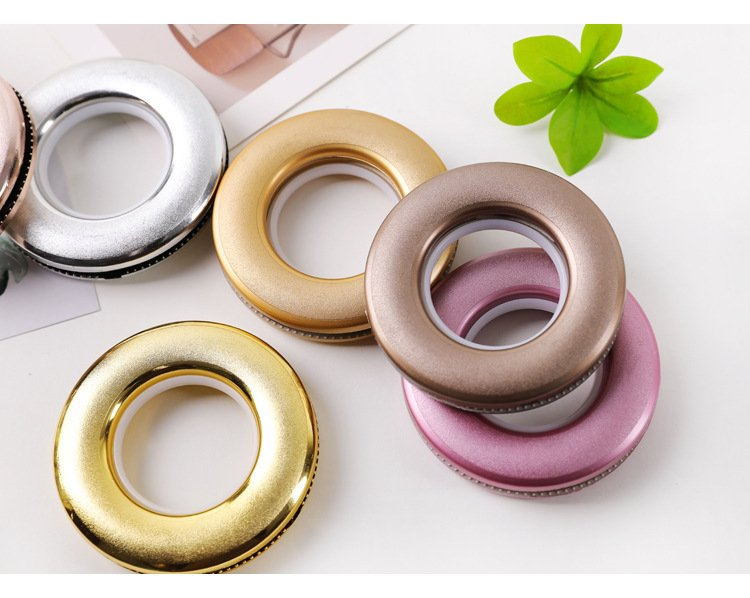 Wholesale Durable 8cm ABS Plastic Curtain Eyelet Ring Curtain Accessories
