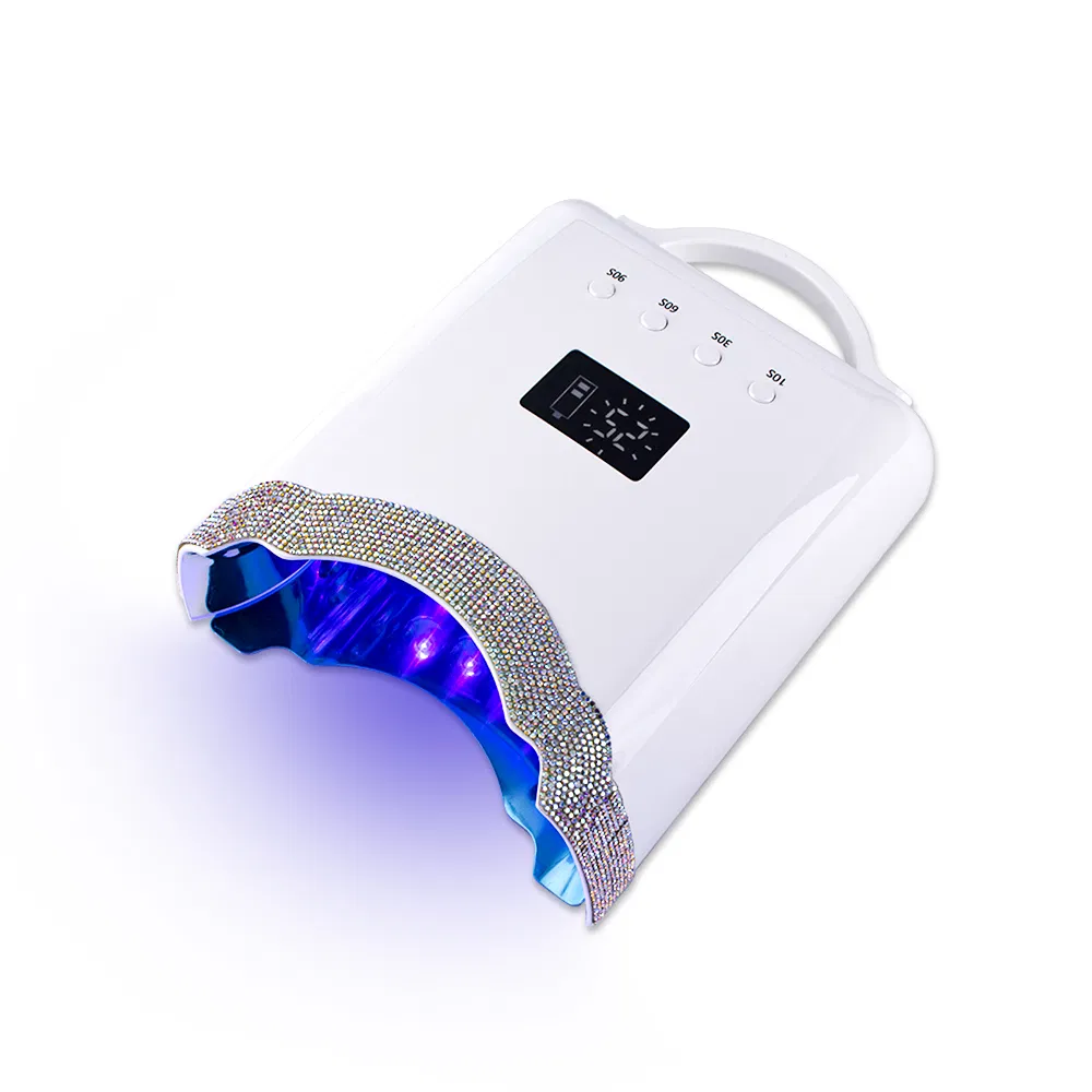 Grs 100% Recycle Hot Selling Professional UV Nail Lamp 78W Portable Nail Lamp High Power Light Fast Drying UV Nail Dryer