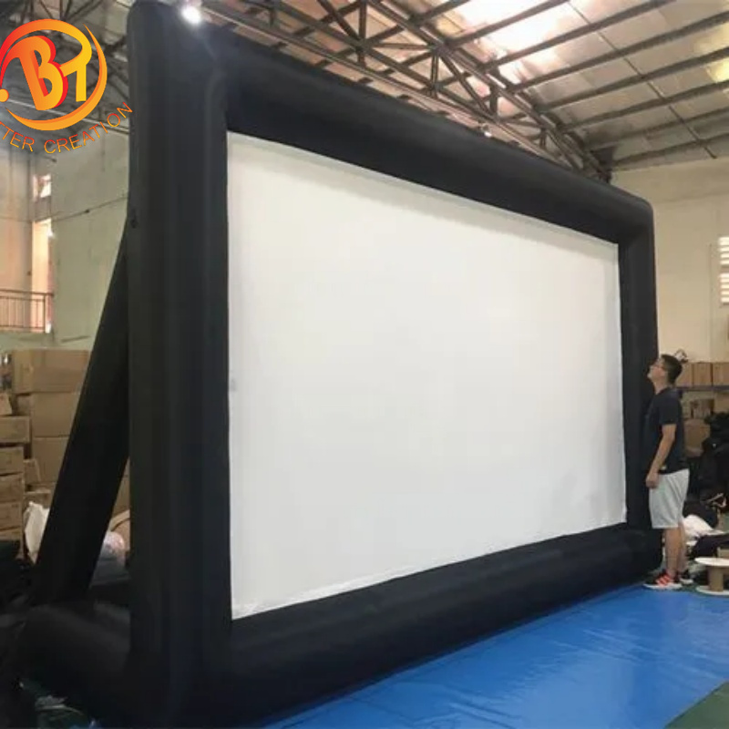 Backyard Small and Middle Blow up Air Tight Home Inflatable Movie Screen