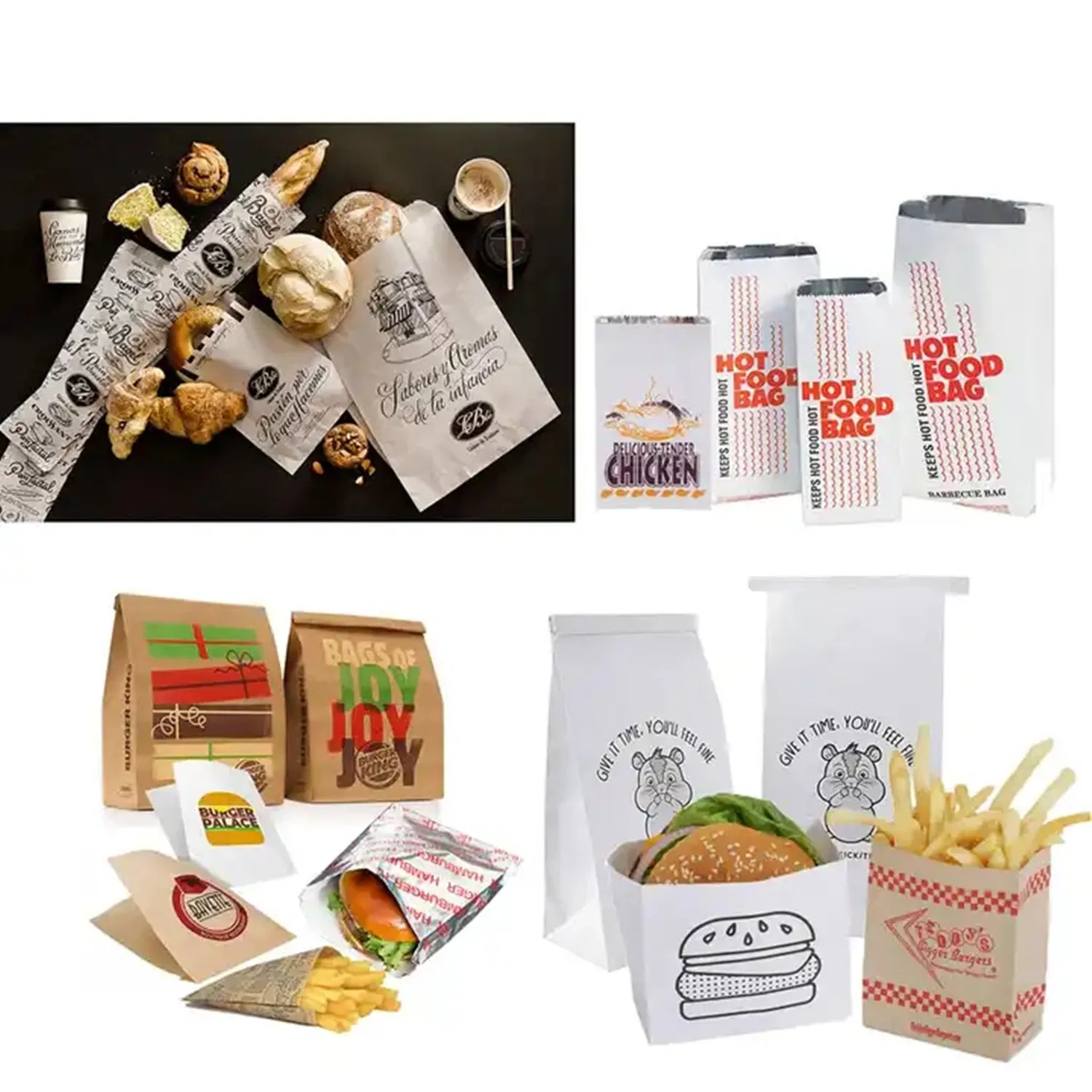 Custom Printed Logo Local Generic Pharmacy Medical Sickness Flat / Twisted Handles Carrier White Kraft Paper Bags for Medicine