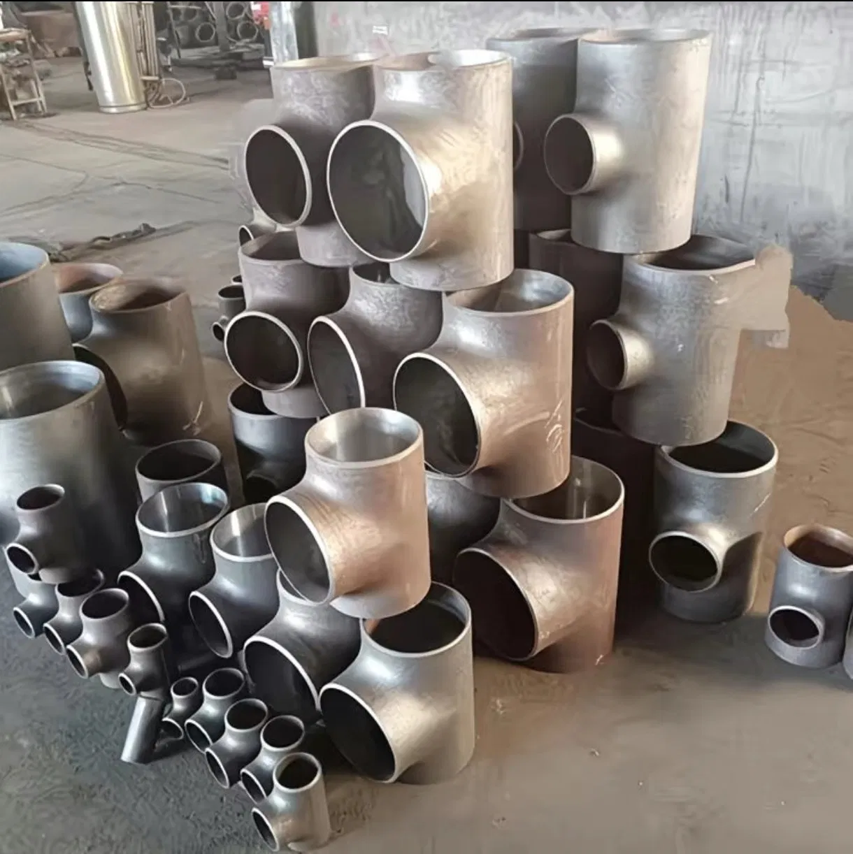 Custom Carbon Steel Pipe Wholesale Long Stainless Steel Weld Reducing Butt Weld Y-Type 45 Degree Lateral ASME B16.9 Y Pipe Fitting 20mm Tee