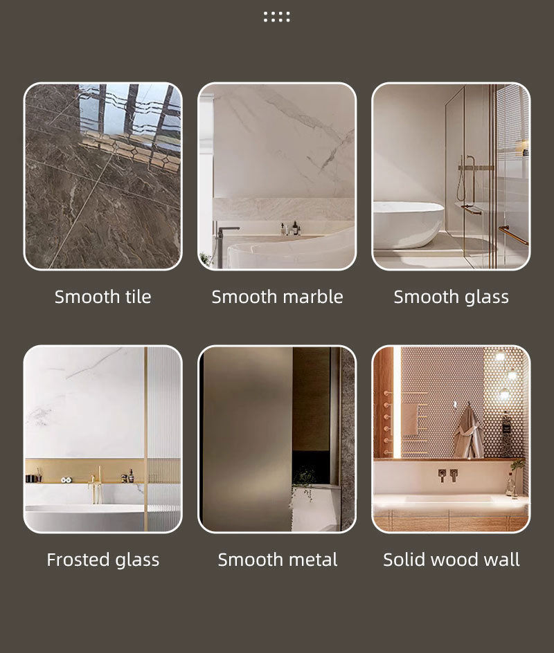 Угловая полка для ванной без сверления, настенная