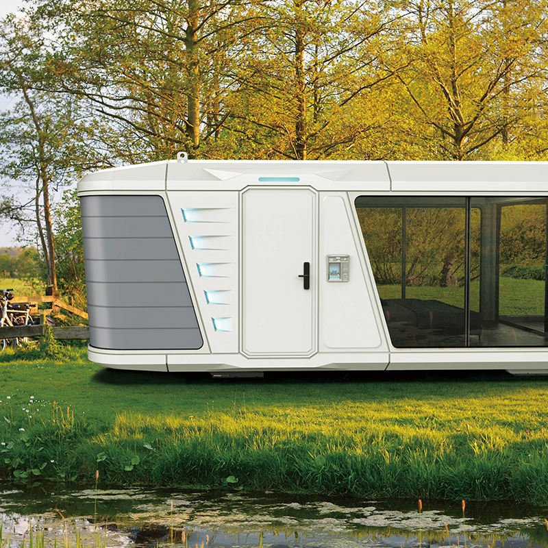 Innovative Design Space Capsule Capsule House Prefabricated Space Capsule for Beach Resort