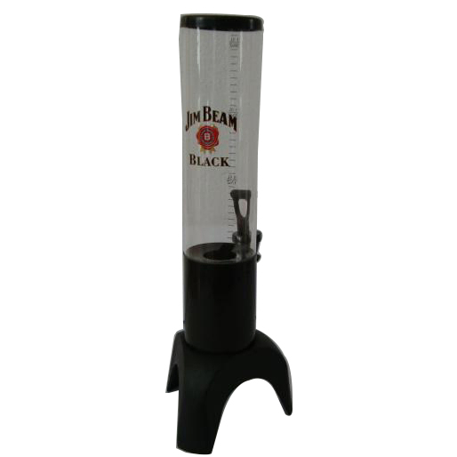 2.5L 3L Cheap Plastic Beer Dispenser Tower for Newcastle Brown Ale Dogfish Head