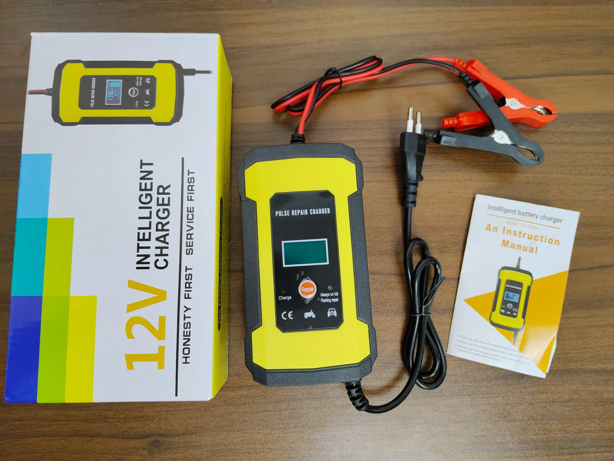 Multi-Scene Application 6A Multiple 12V Battery Charger Car Lead Acid