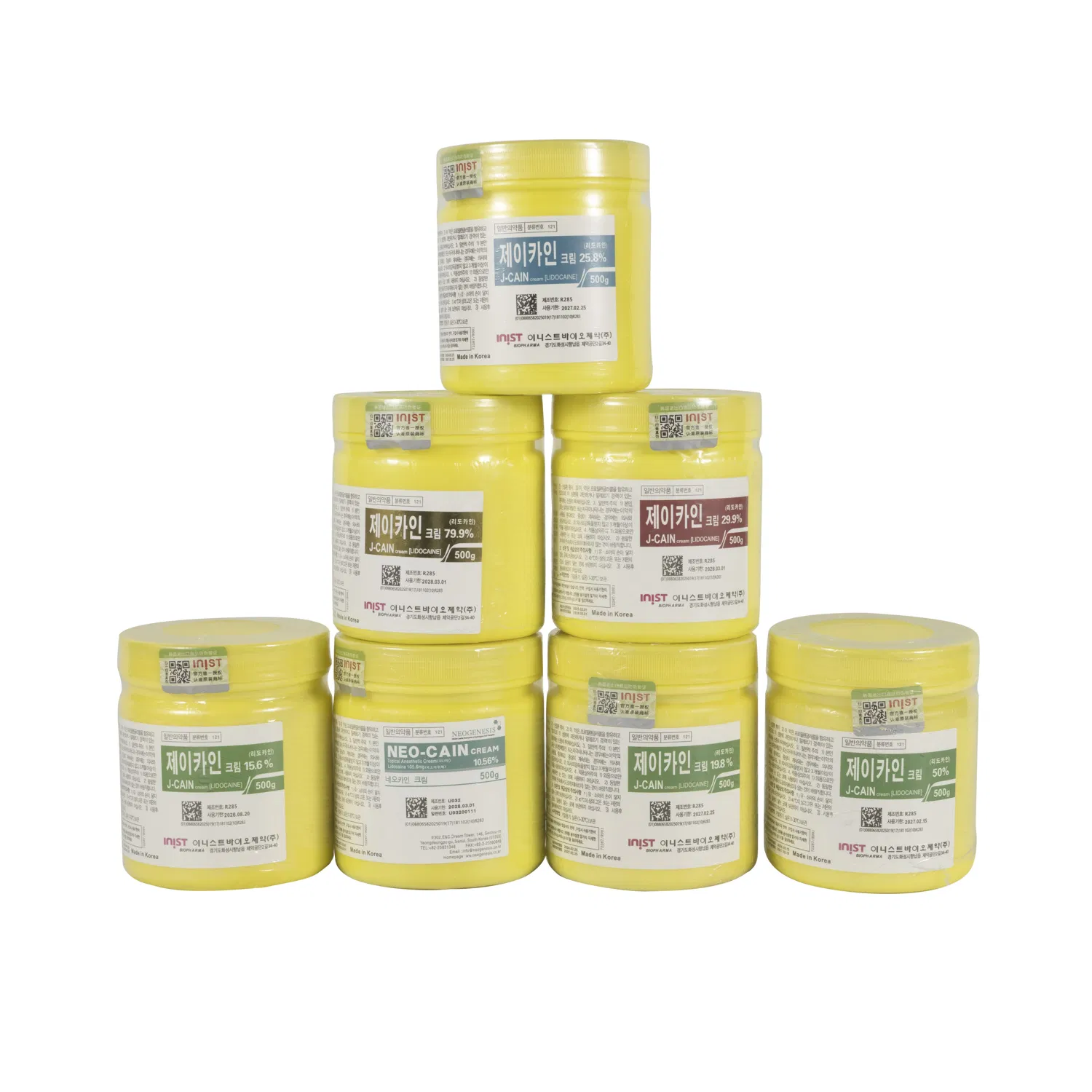 Popular Sale 15.6% 19.8% 25.8% 29.9% 50% 79.9% J-Cain Numbing Cream 500g Anesthetic Treatment Tattoo Supply