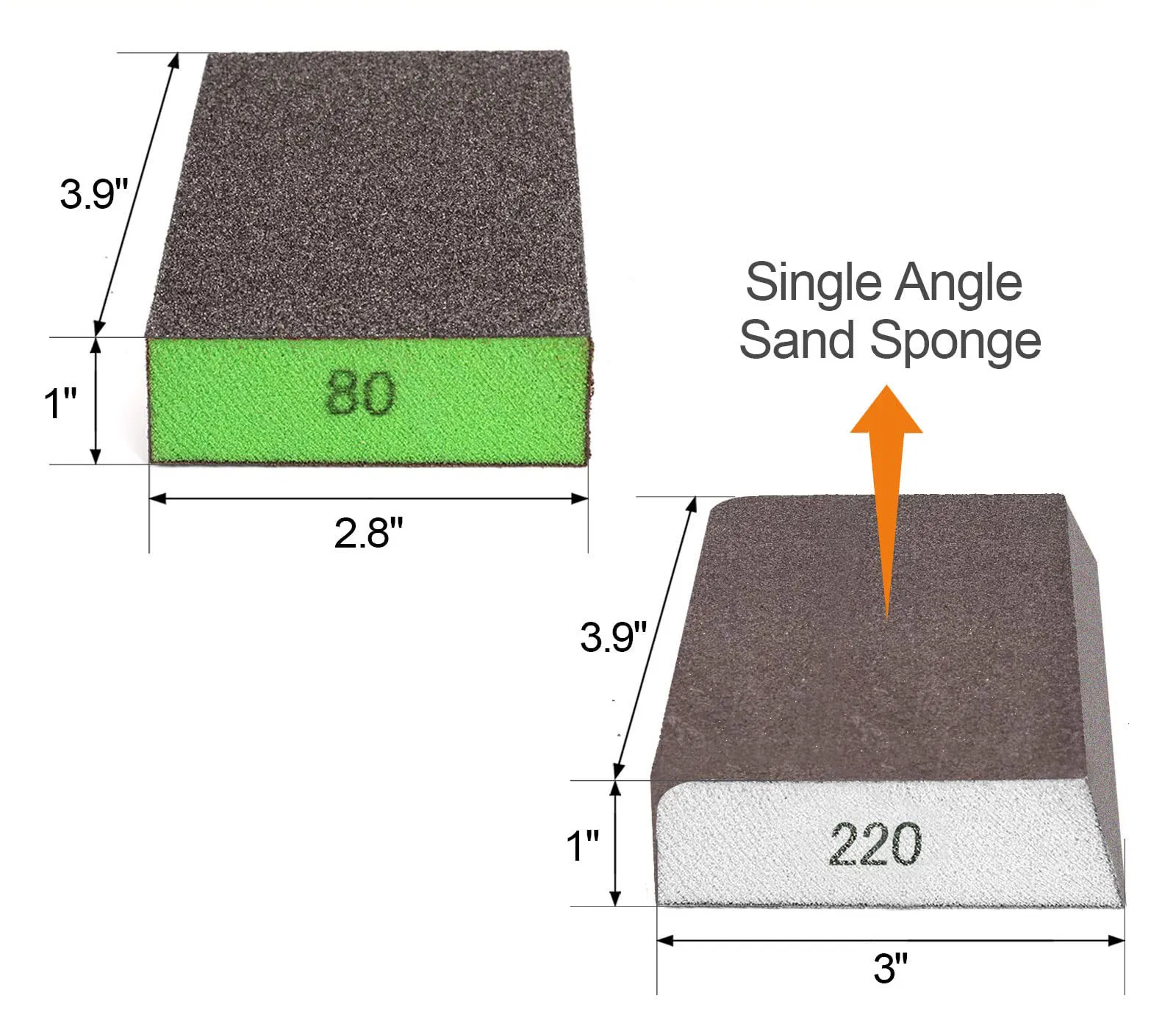 10 Pack Sanding Block Washable and Reusable Sanding Sponge