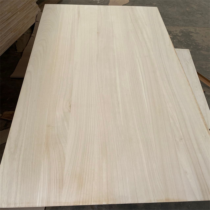 Paulownia Glued Board Furniture Wood Finger Joint Board M3 Price