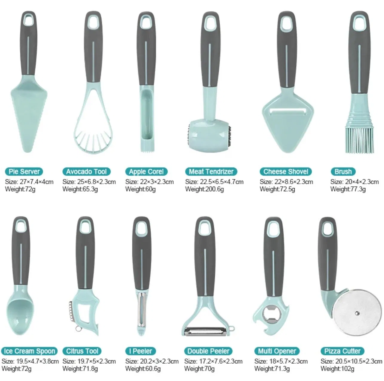 Кухонная лопатка силиконовая CT-19 с удобной ручкой